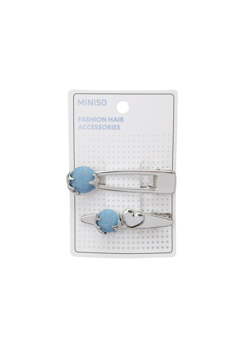Pinza para el Cabello Estilo Coreano (2 Unidades) Miniso para Mujer - Vista 3