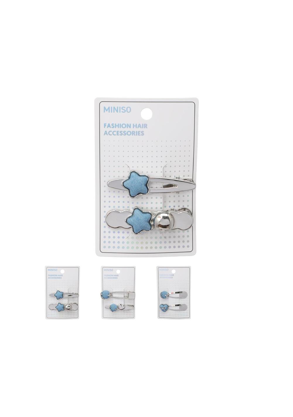 Pinza para el Cabello Estilo Coreano (2 Unidades) Miniso