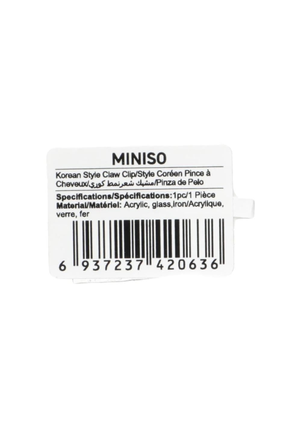 Pinza para el Cabello Estilo Coreano Miniso para Mujer - Vista 5