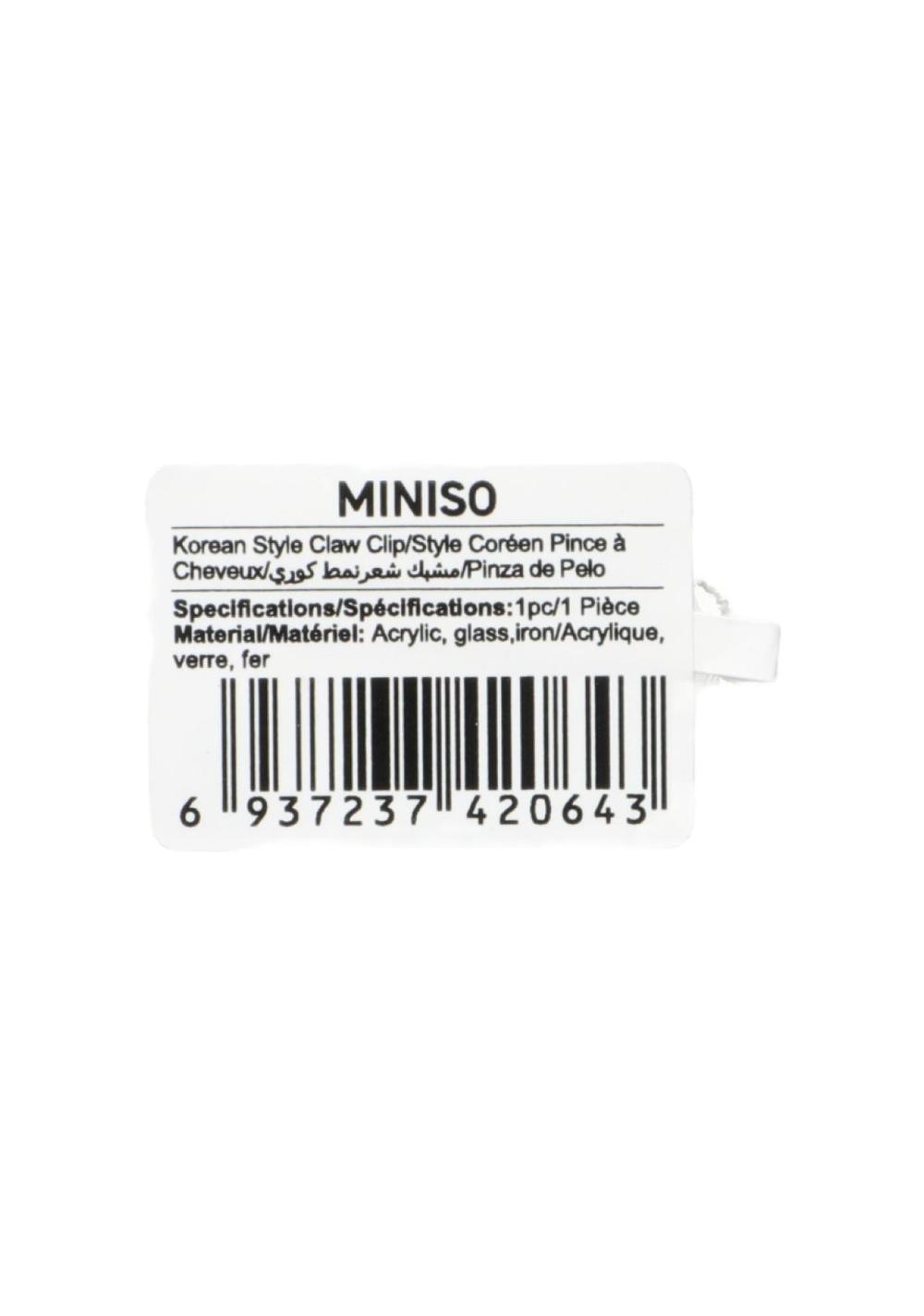 Pinza para el Cabello Estilo Coreano Miniso para Mujer - Vista 5