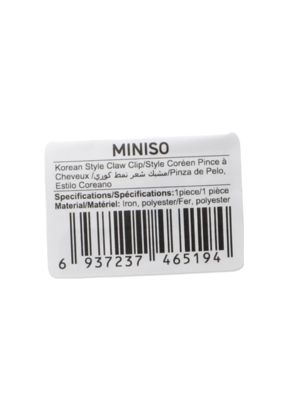 Pinza para el Cabello Estilo Coreano Miniso para Mujer - Vista 4