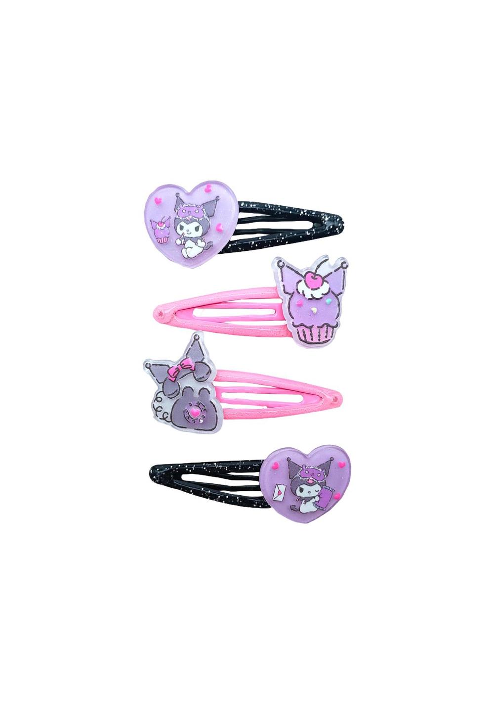 Pinza para el Cabello Kuromi ( 4 Unidades) Miniso
