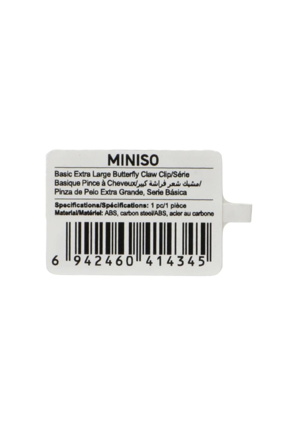 Pinza para el Cabello de Mariposa Extragrande Clásica Miniso para Mujer - Vista 6