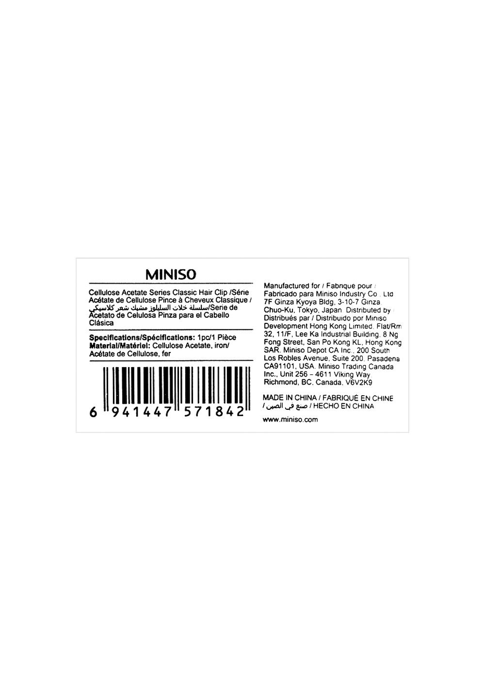 Pinza para el Cabello Miniso para Mujer - Vista 7