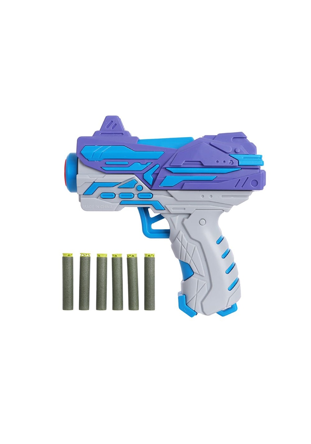 Pistola de Juguete con Dardos 6 Piezas Miniso
