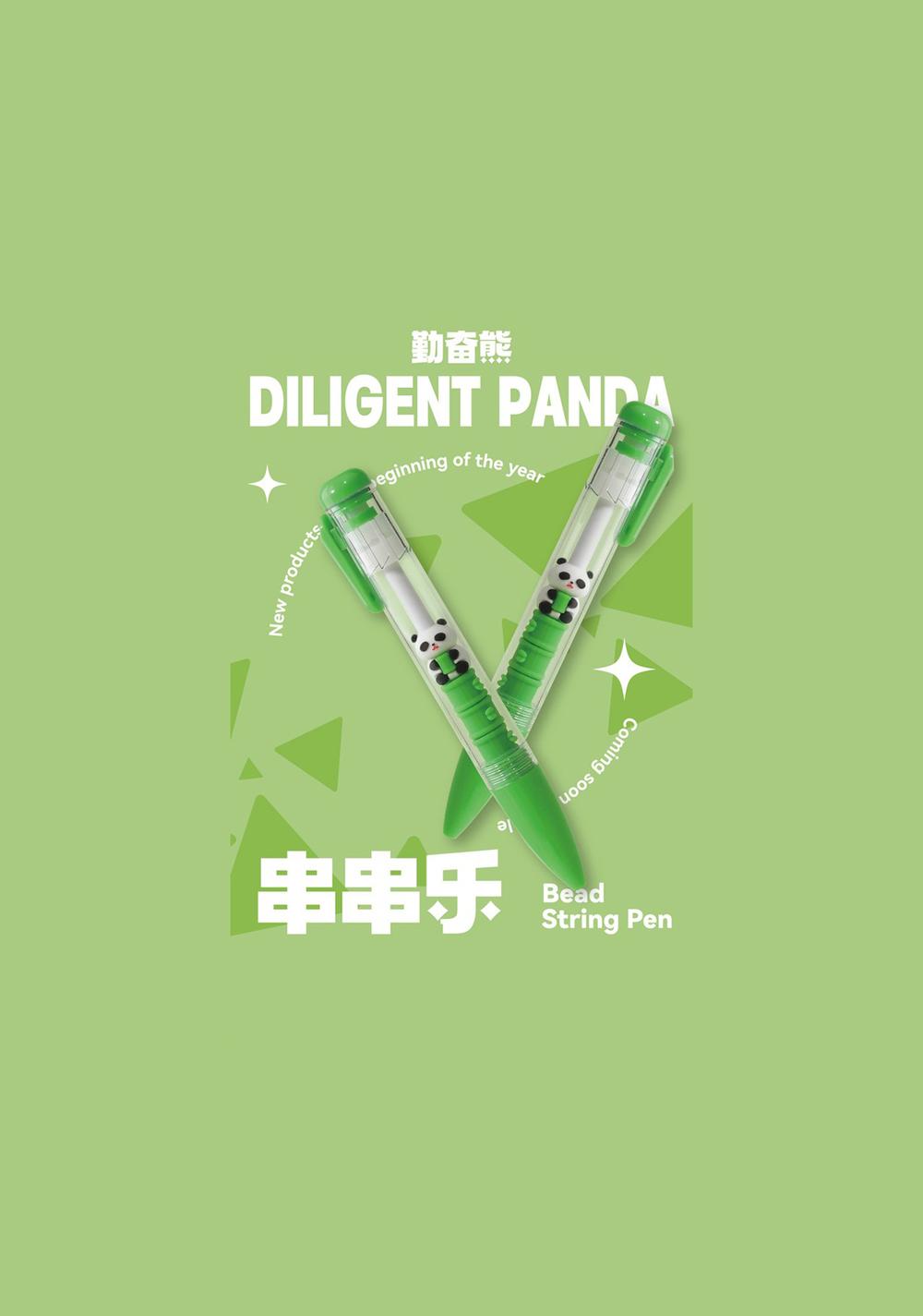 Pluma de Gel de Panda 0,5 Mm, Tinta Miniso Unisex - Vista 3