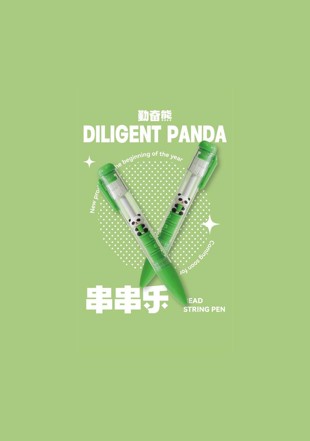 Pluma de Gel de Panda 0,5 Mm, Tinta Miniso Unisex - Vista 4