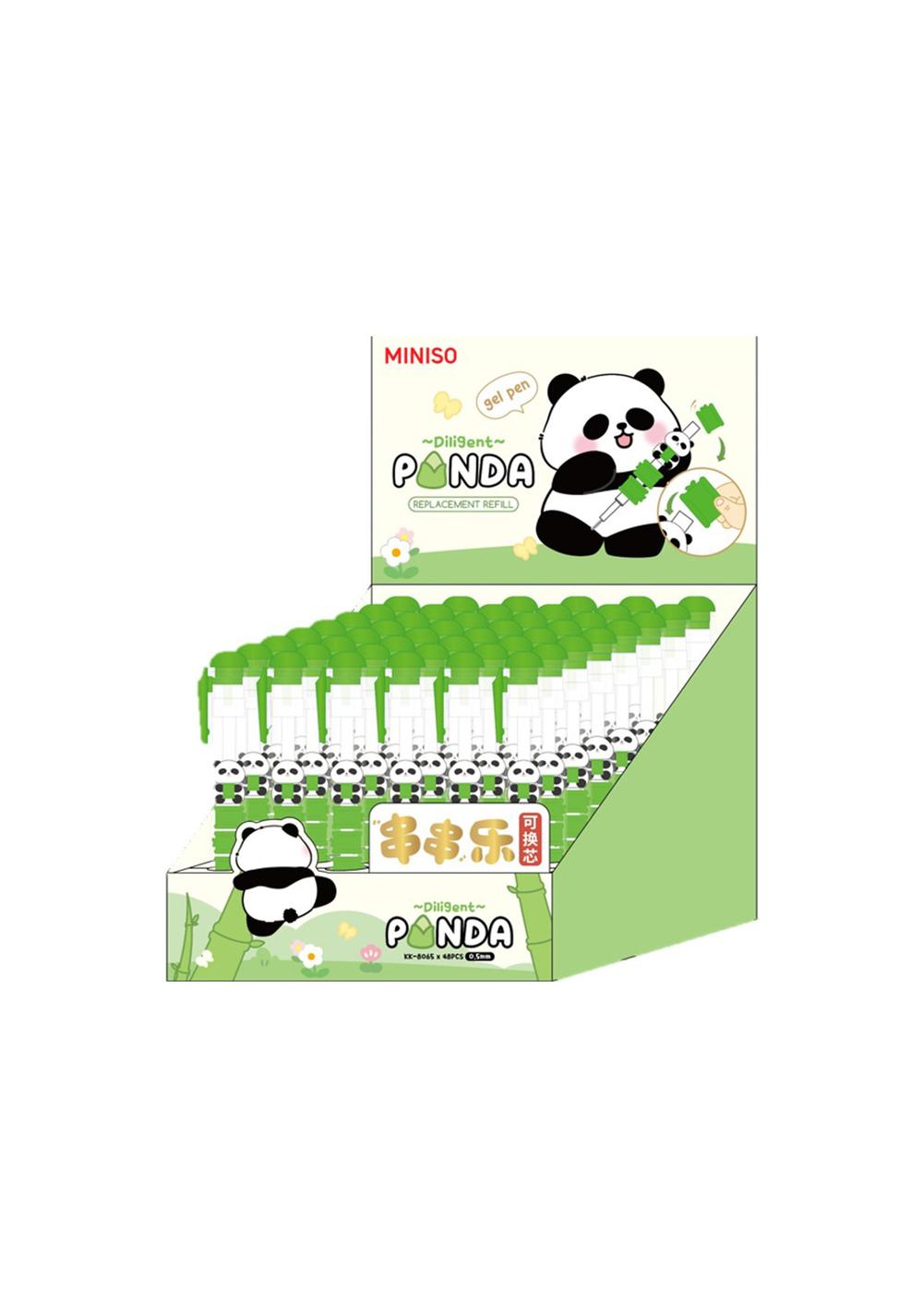 Pluma de Gel de Panda 0,5 Mm, Tinta Miniso