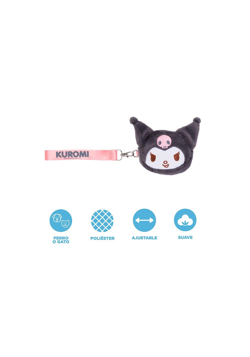 Porta Bolsa para Heces de Mascotas 100% Poliéster Kuromi Miniso Unisex - Vista 3