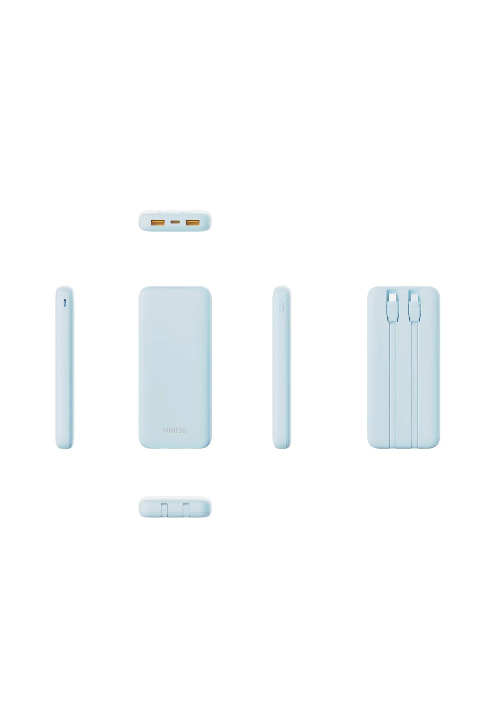 Power Bank de 9000 Mah con Cable Integrado Miniso Unisex - Vista 2