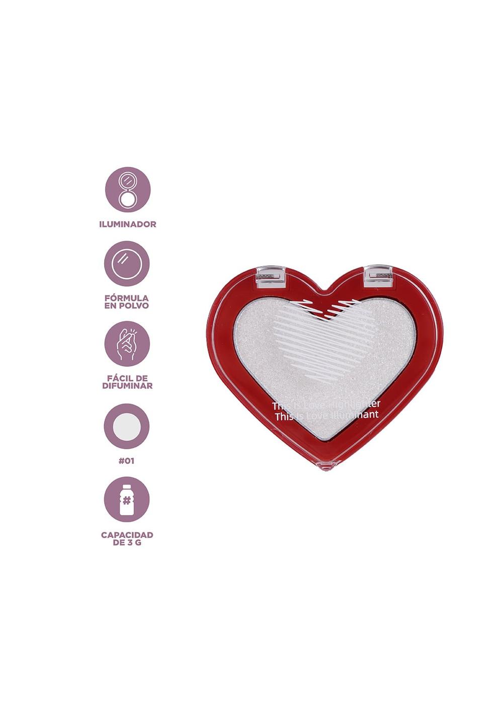 Resaltador This Is Love (01) Miniso Unisex - Vista 3