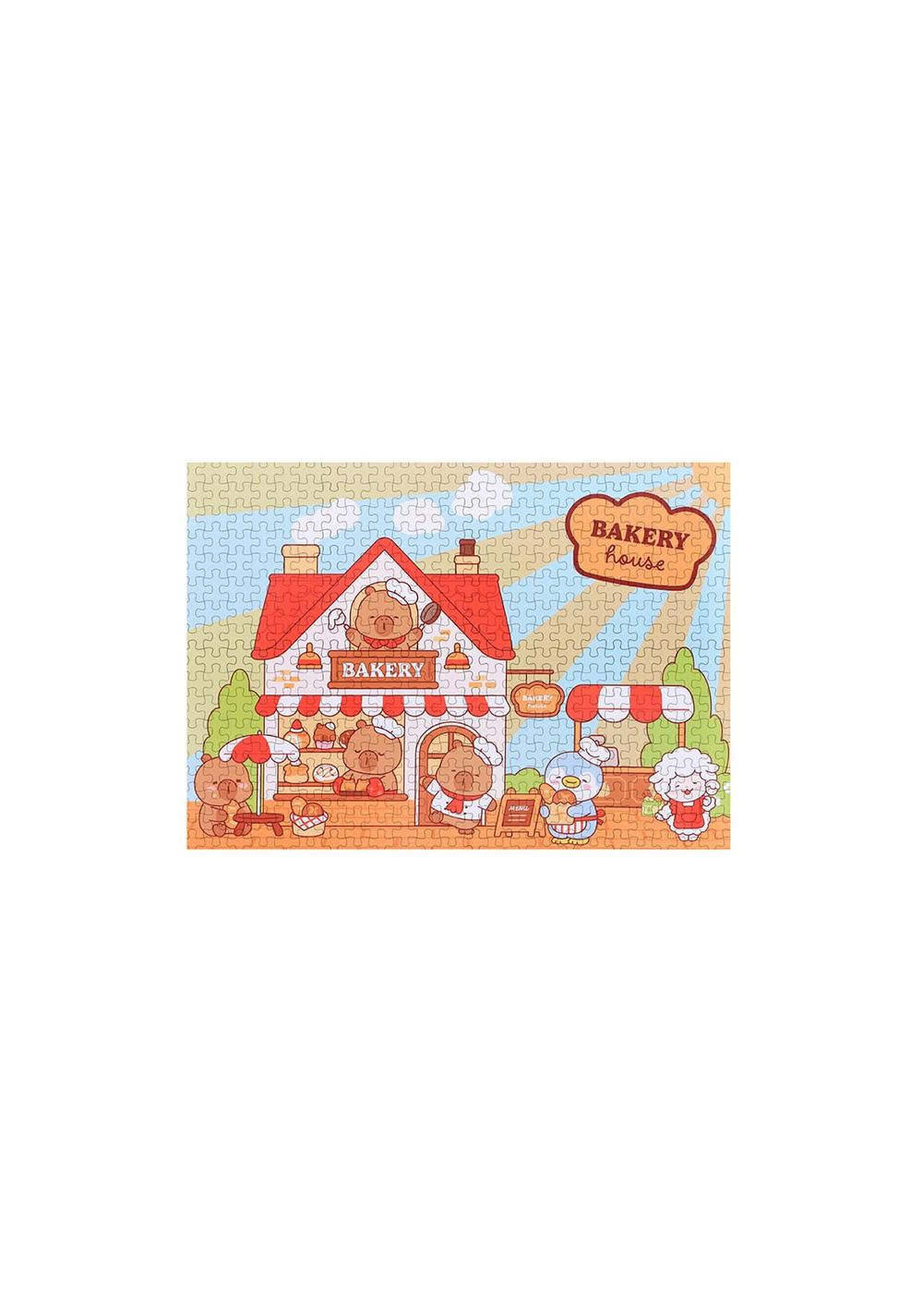 Rompecabezas de 1000 Piezas Happy Baking Mini Family Miniso