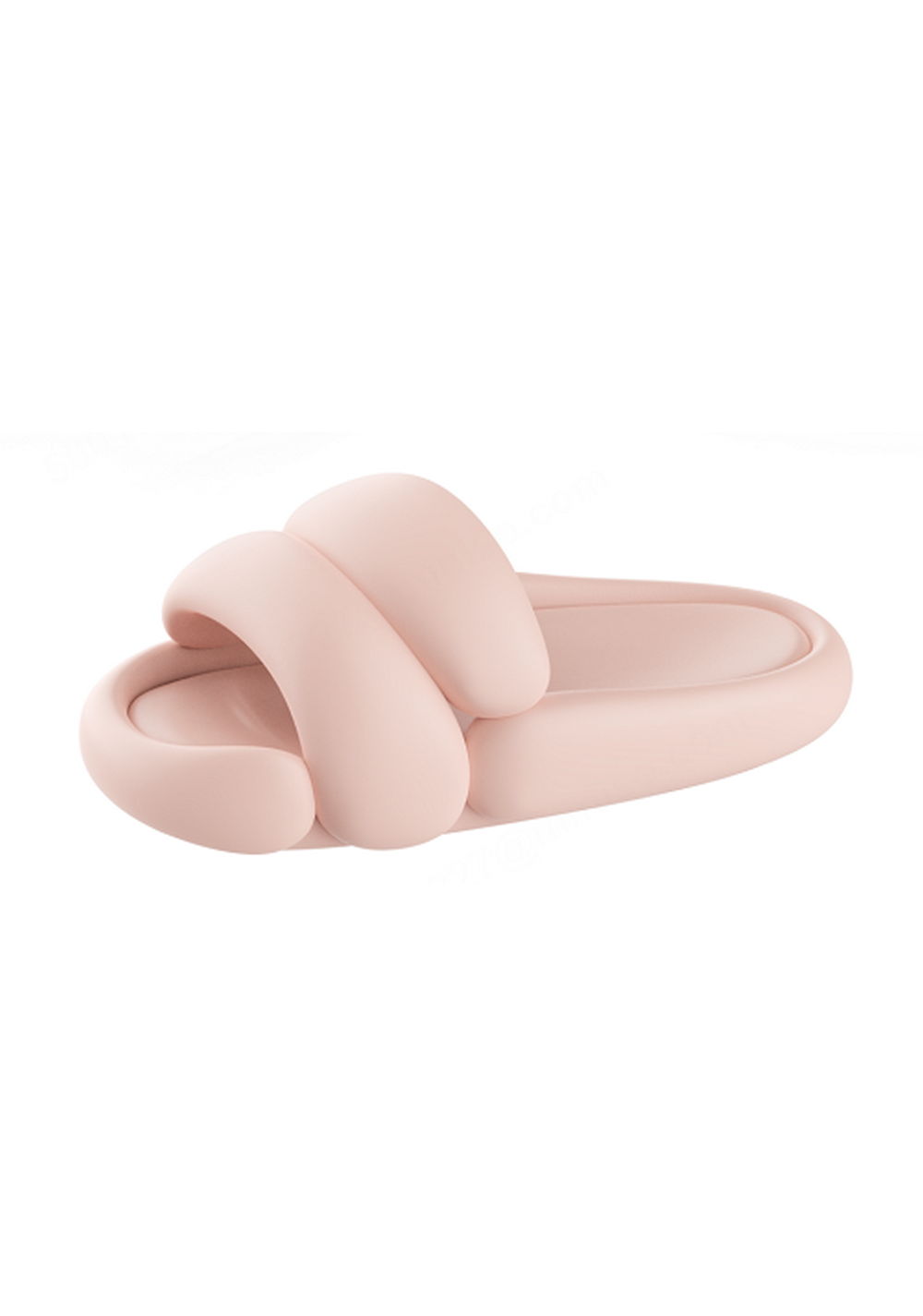 Sandalias de Baño Abullonadas de Mujer Rosas 37 38 Miniso