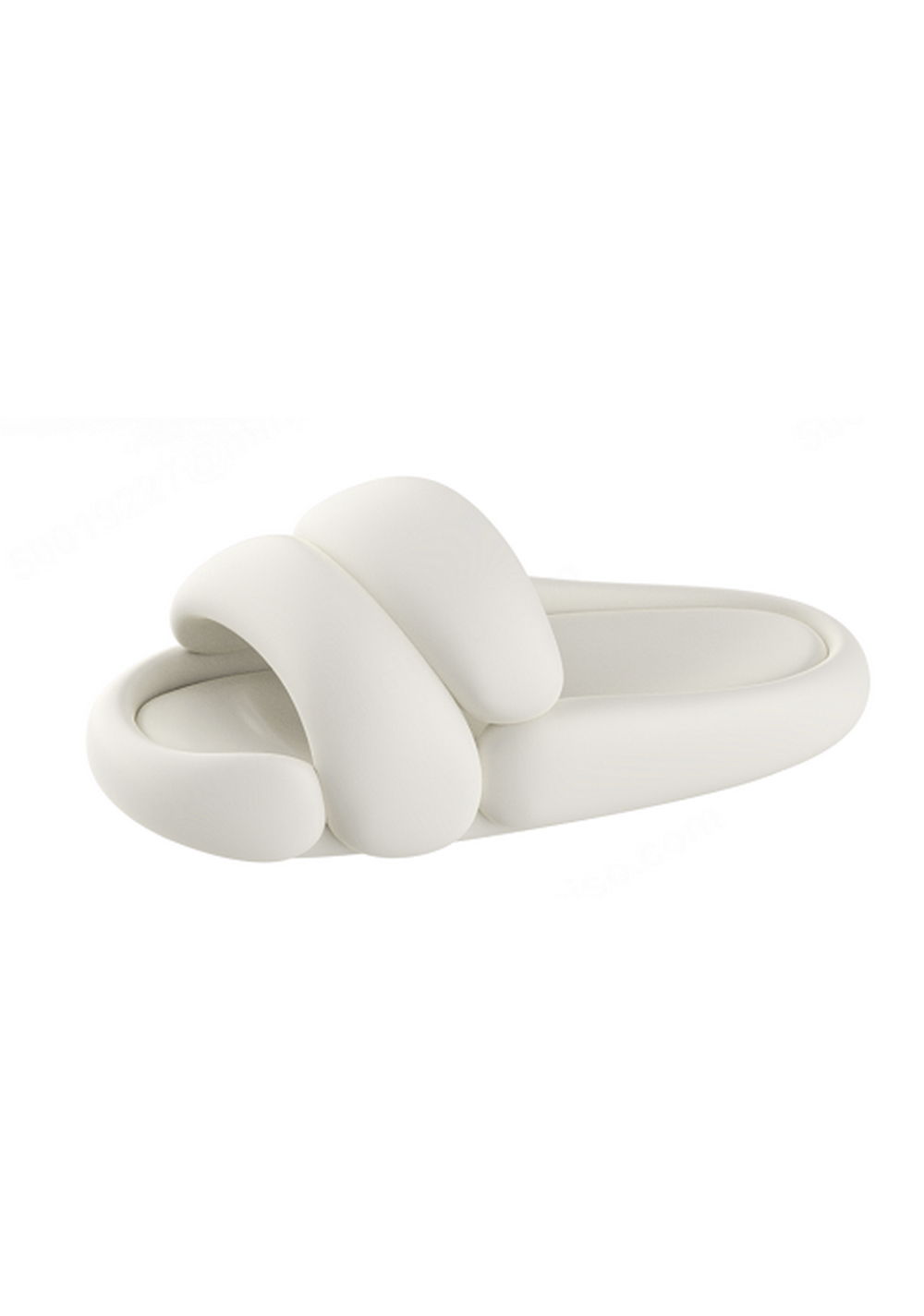 Sandalias de Baño Acolchadas de Mujer Gris 39 40 Miniso