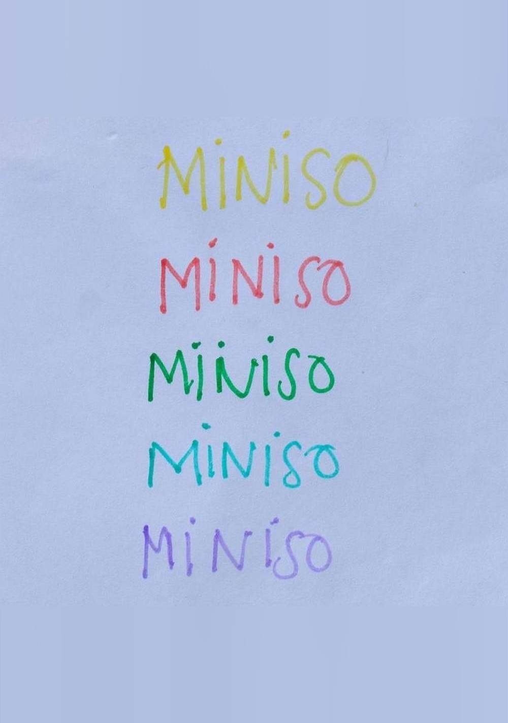 Set de 7 Bolígrafos de Gel 0,4 Mm Miniso Unisex - Vista 4