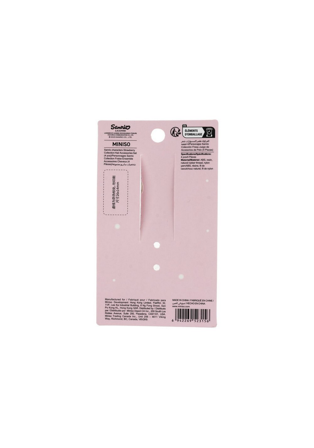 Set de Accesorios para el Cabello (3 Modelos) Miniso para Mujer - Vista 7