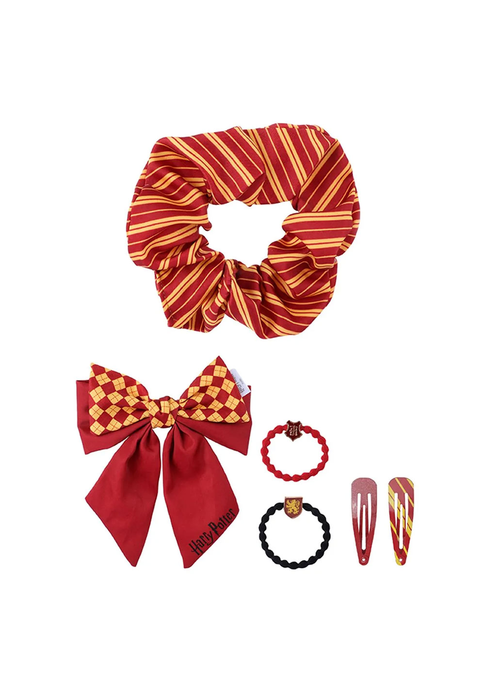 Set de Accesorios para Cabello Gryffindor Harry Potter Miniso