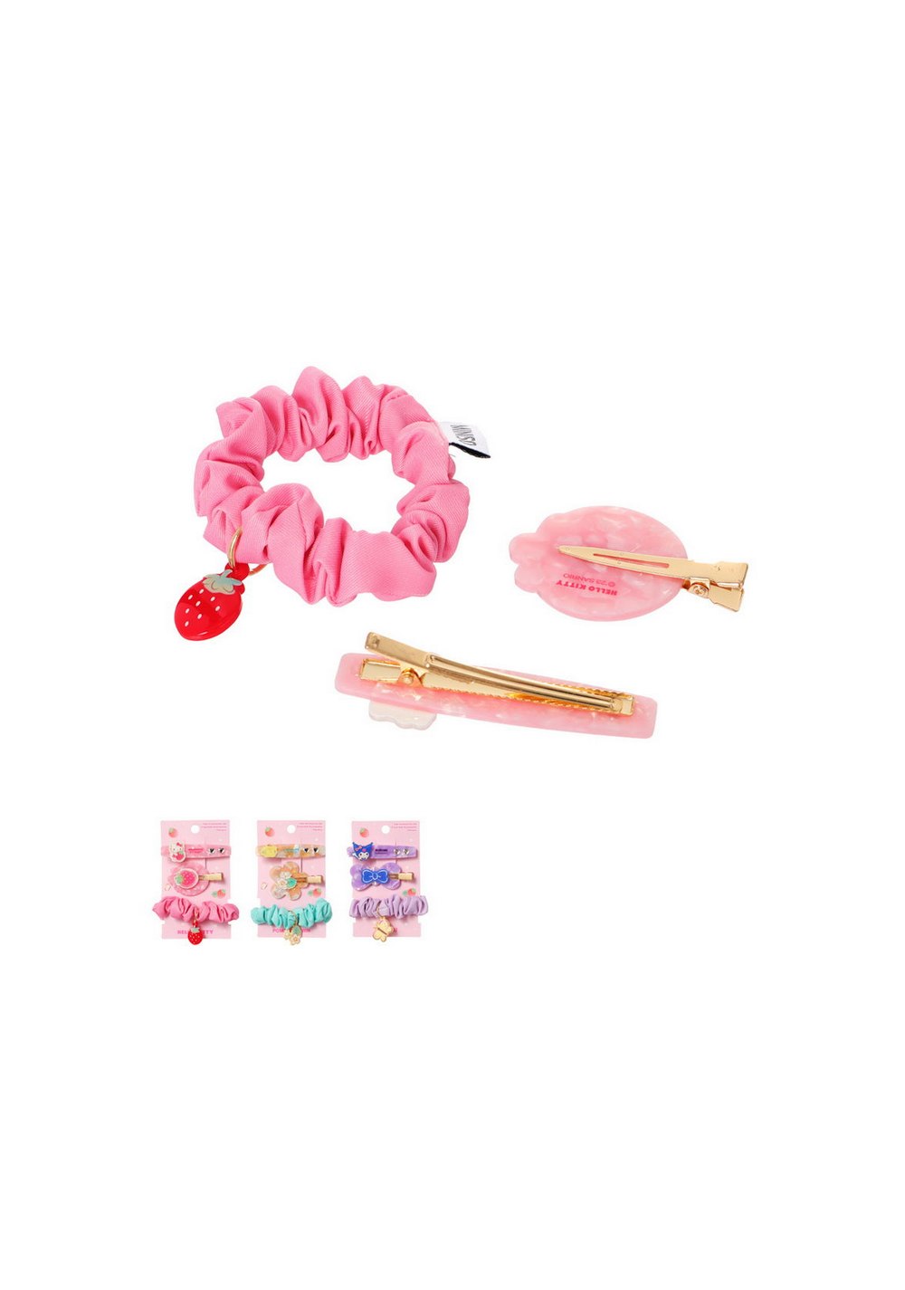 Set de Accesorios para Cabellostrawberry Sanrio Miniso