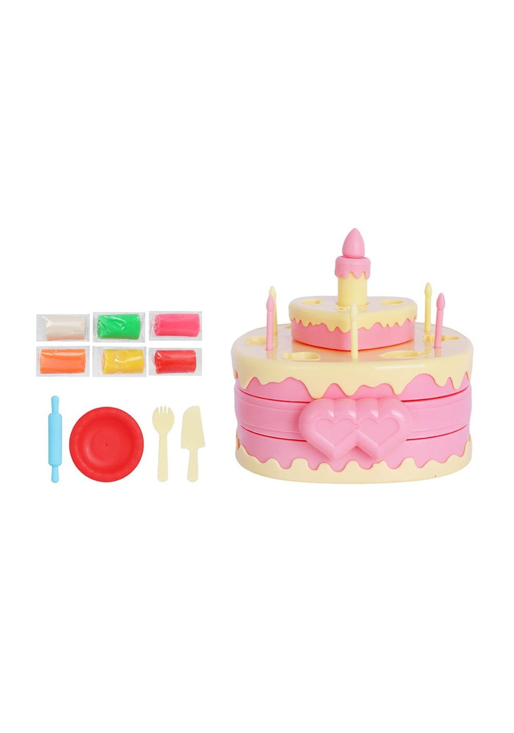 Set Arcilla Moldeable Comida Rápida 9 Piezas Miniso