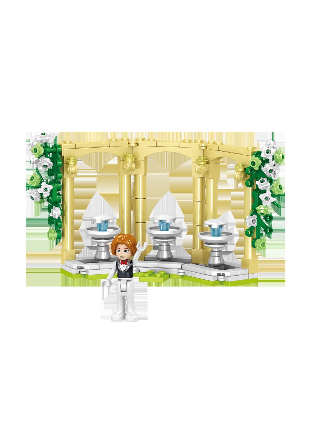 Set para Armar Castillo de Bodas Real Minigirl 139 Piezas Miniso