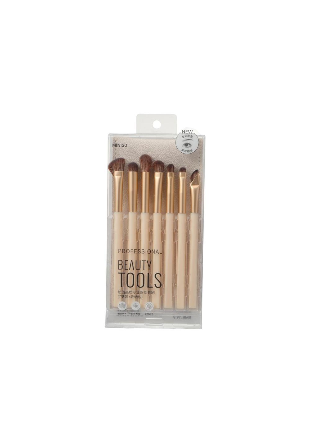 Set de Brochas para Maquillaje (7 Unidades) Miniso Unisex - Vista 3