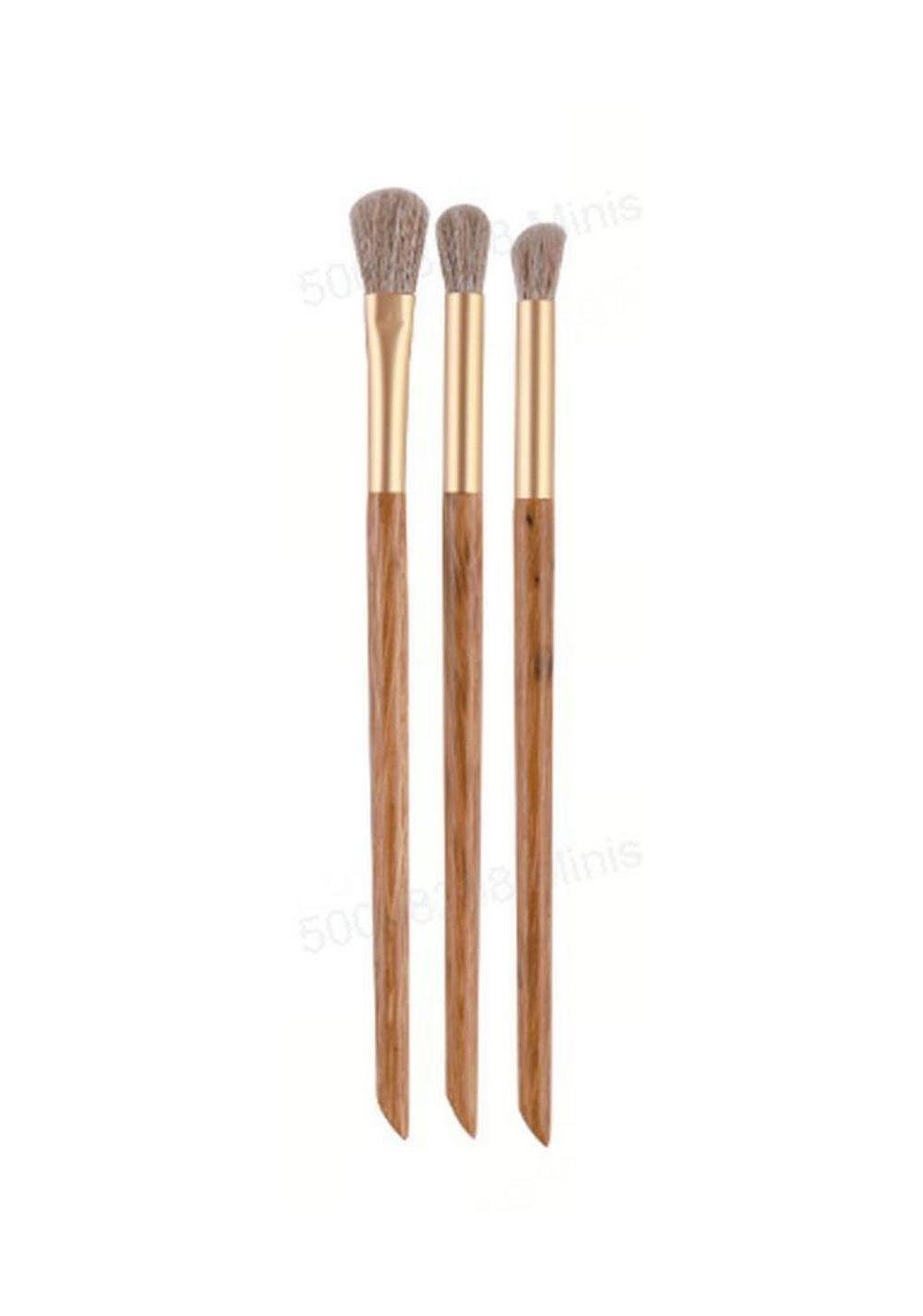 Set de Brochas de Maquillaje de Ojos 3 Piezas Harmony Miniso