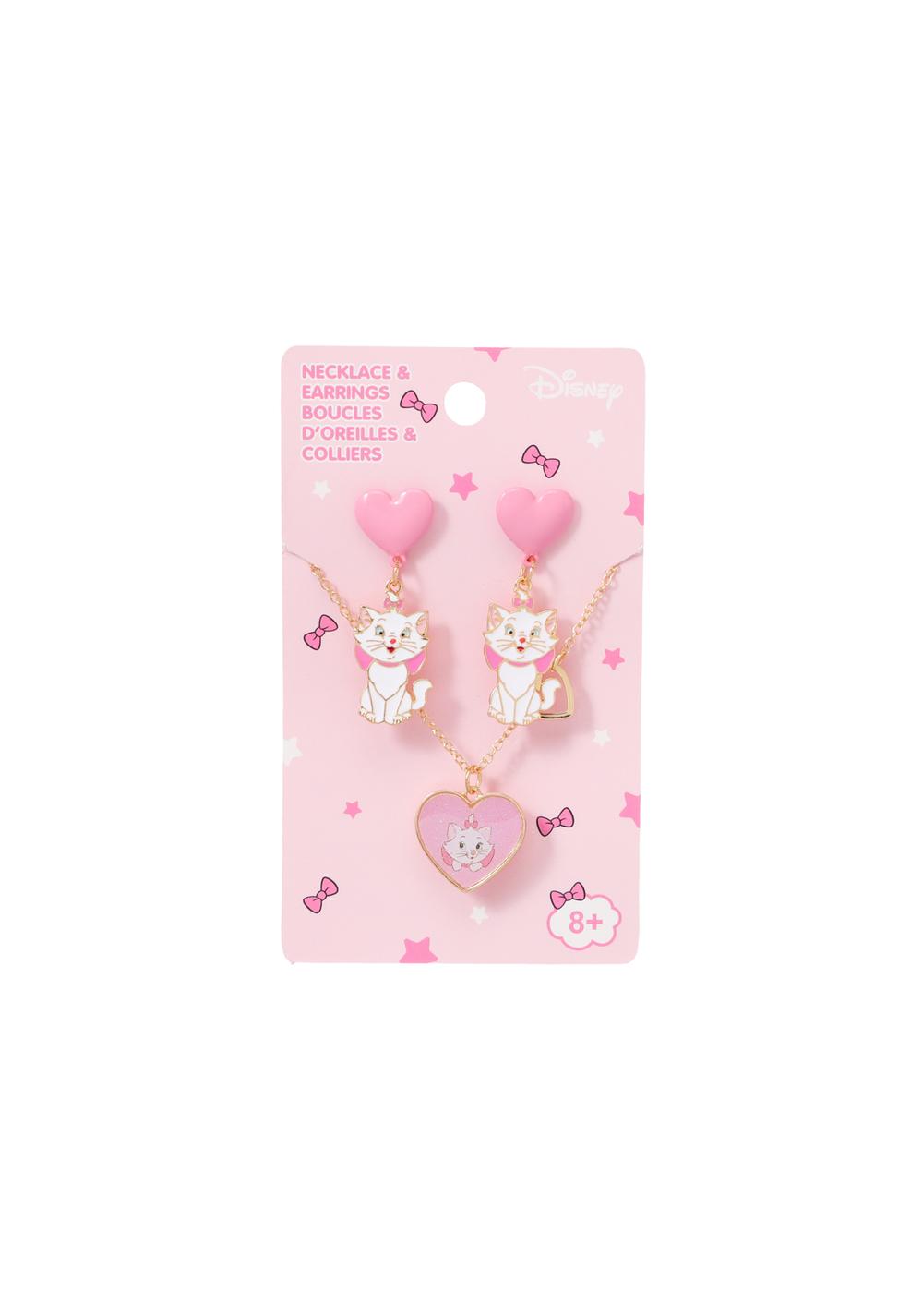 Set de Collar y Zarcillos Colección Marie Disney Miniso