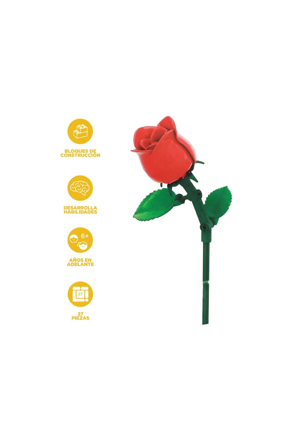 Set de Construcción Rosa My Little Garden Miniso Unisex - Vista 3