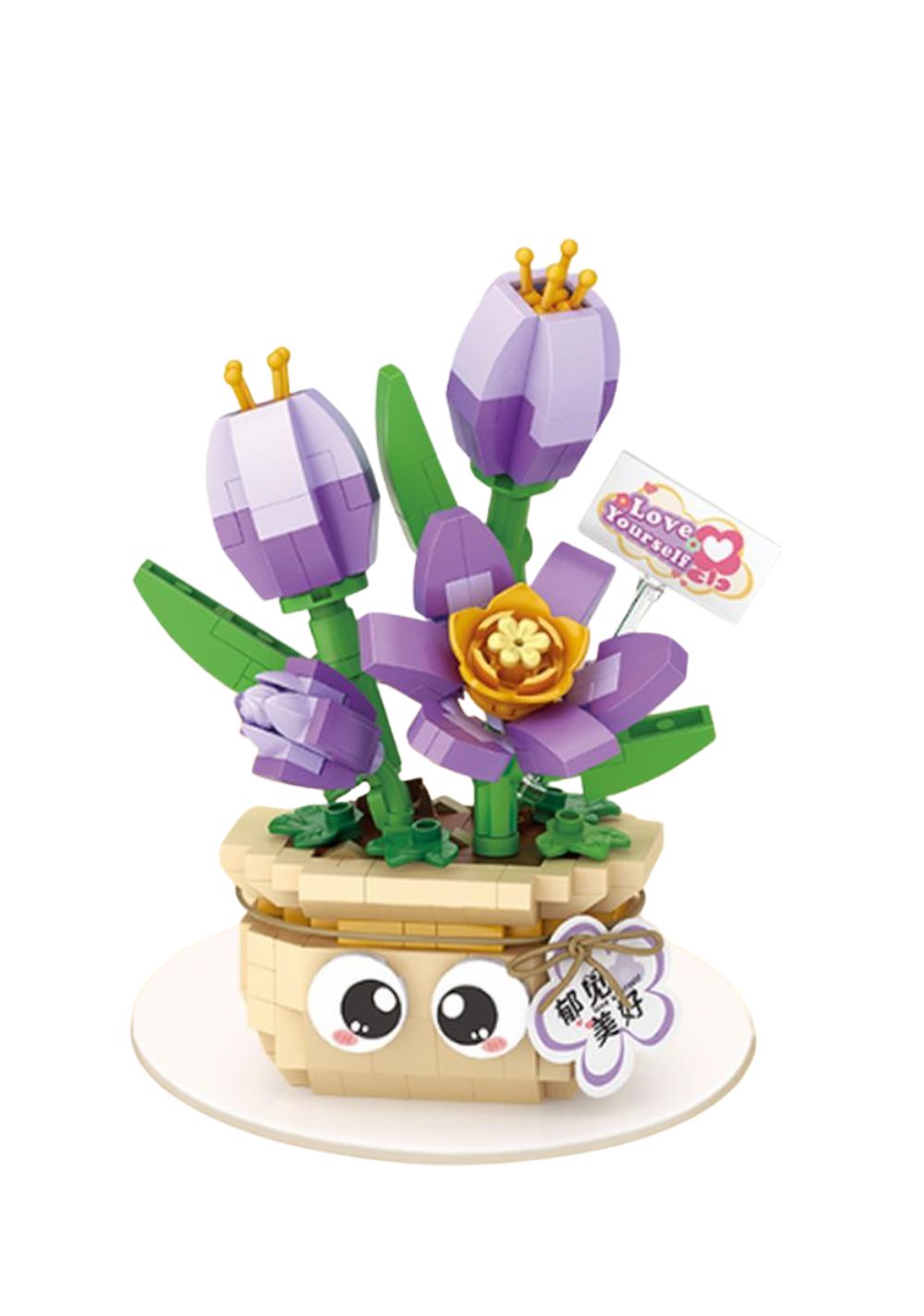 Set de Construcción Tulipán Plantas de Interior Miniso