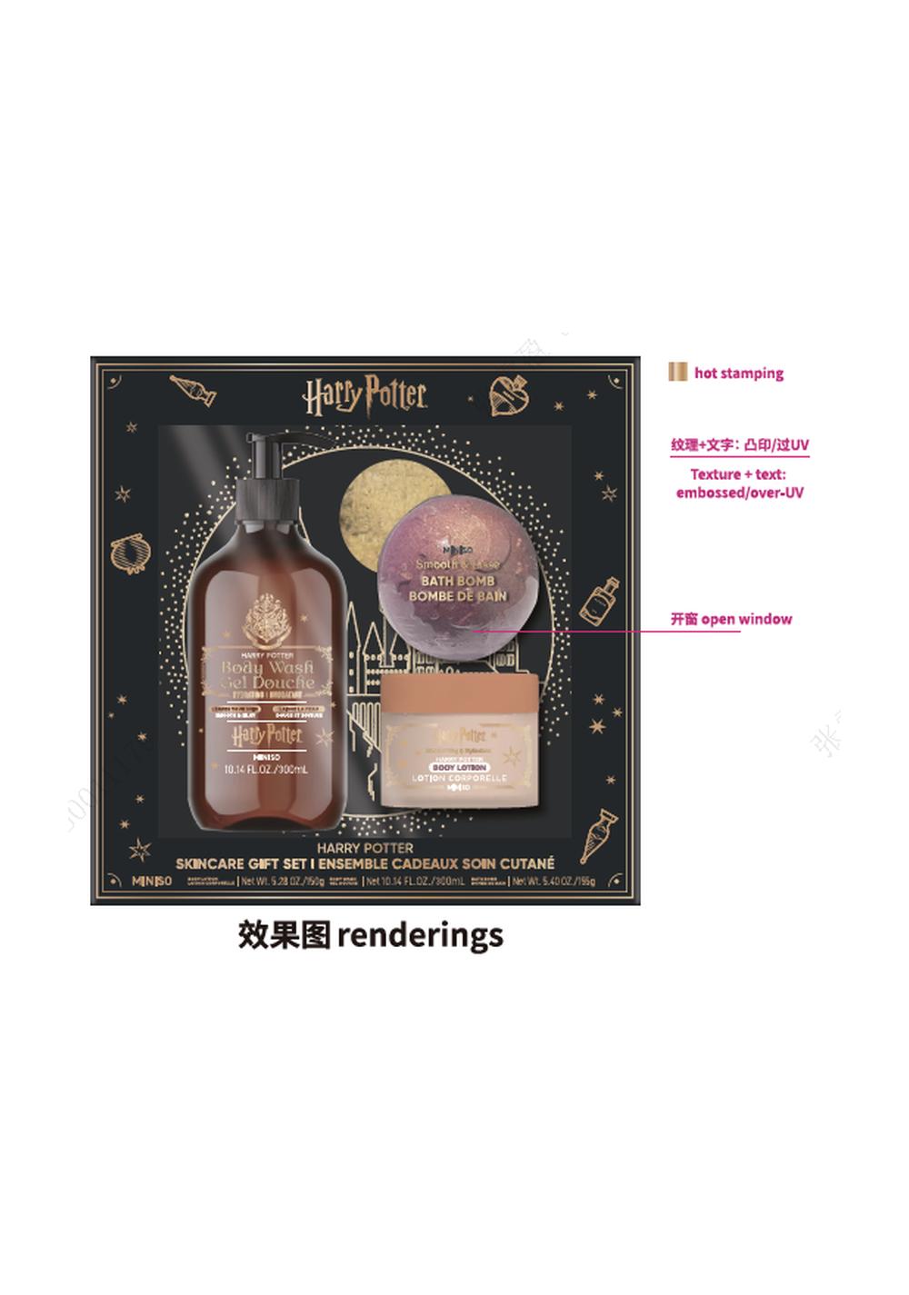 Set de Cuidado Piel Colección Harry Potter Miniso