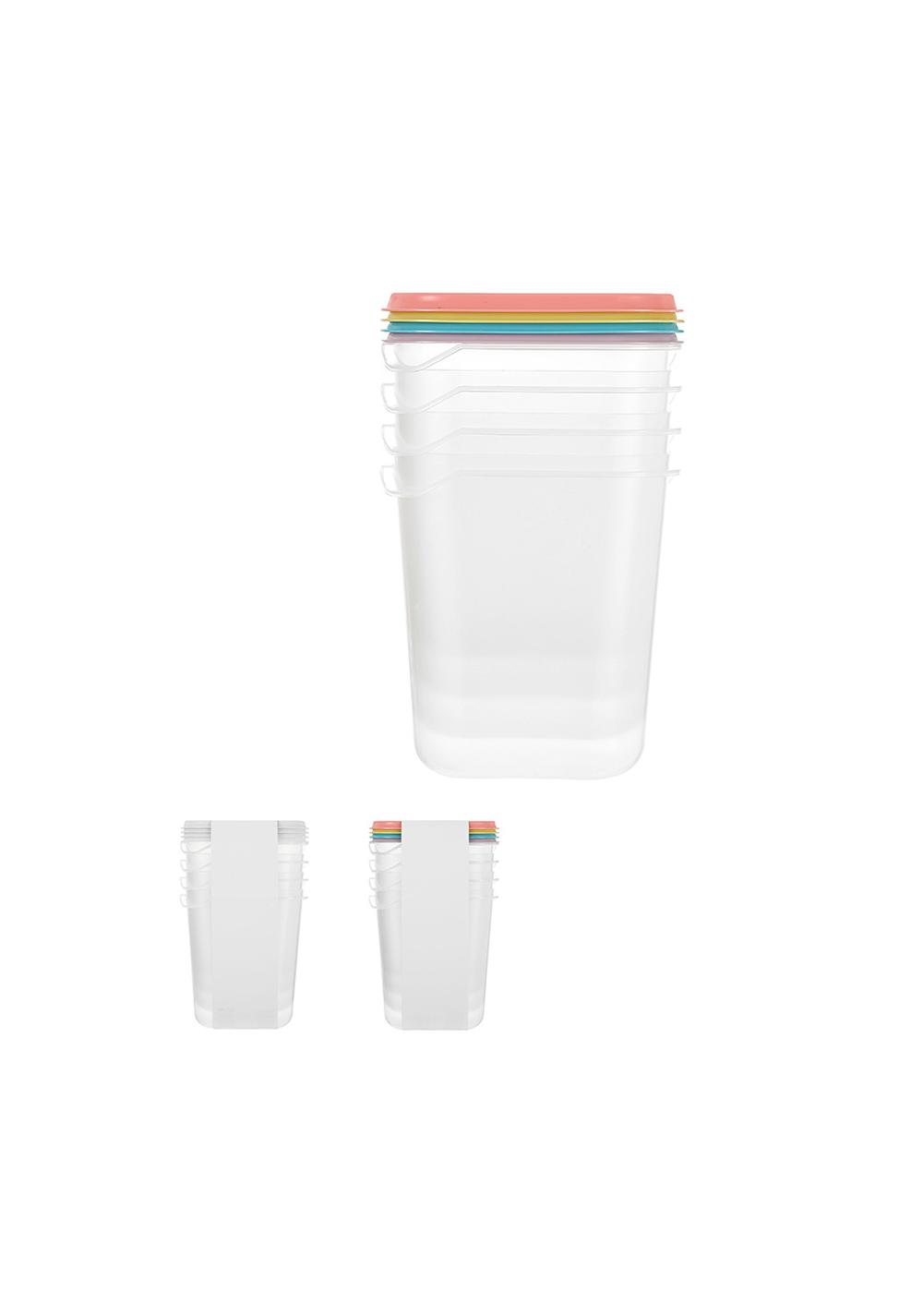Set de Envases Plasticos 4 Piezas Miniso