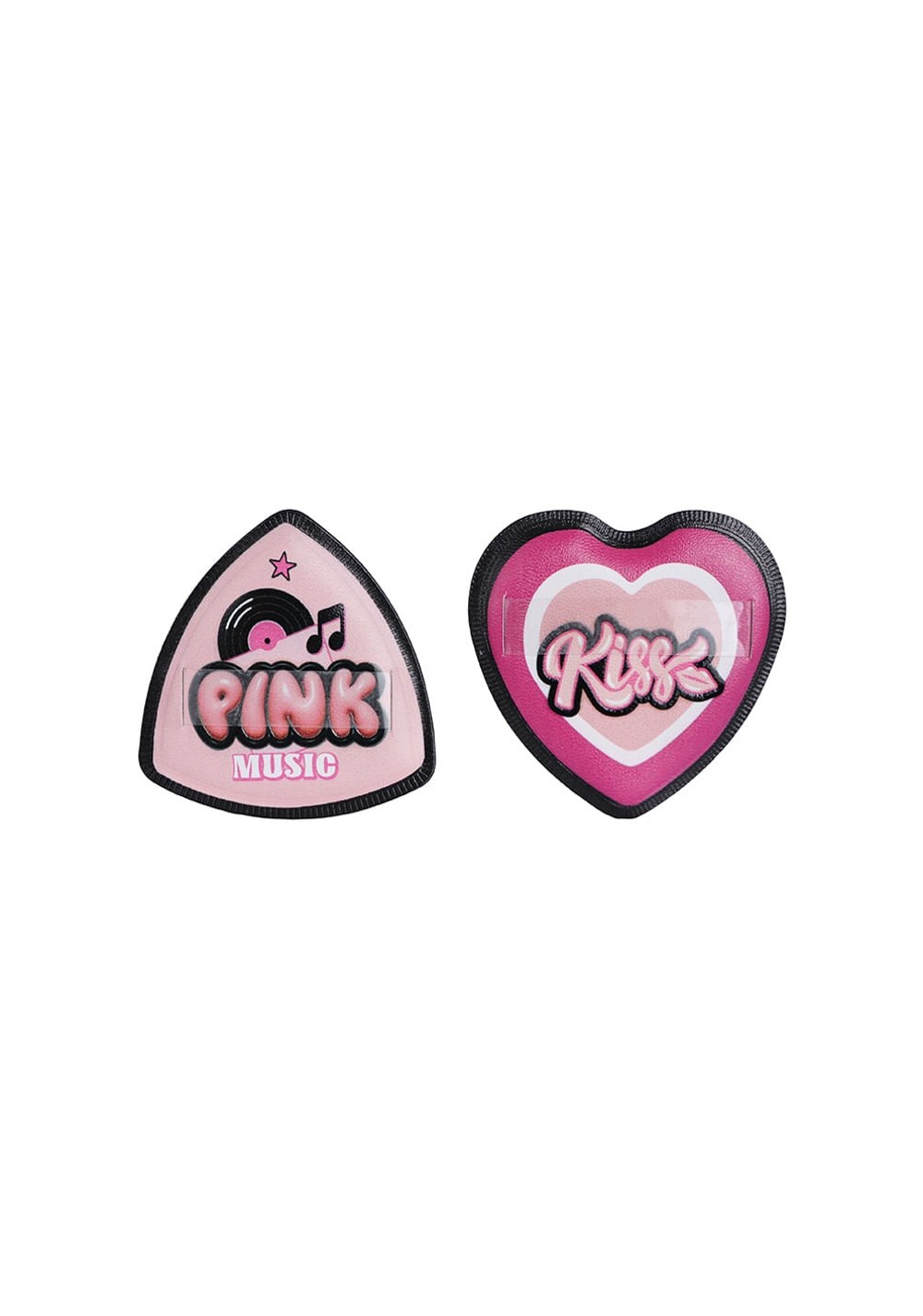 Set Esponjas de Maquillaje de 7 Cm Pink Party 2 Piezas Miniso