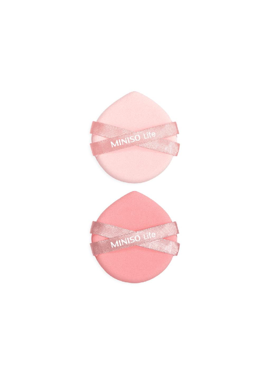 Set de Esponjas de Maquillaje Colección Peach Pink Miniso