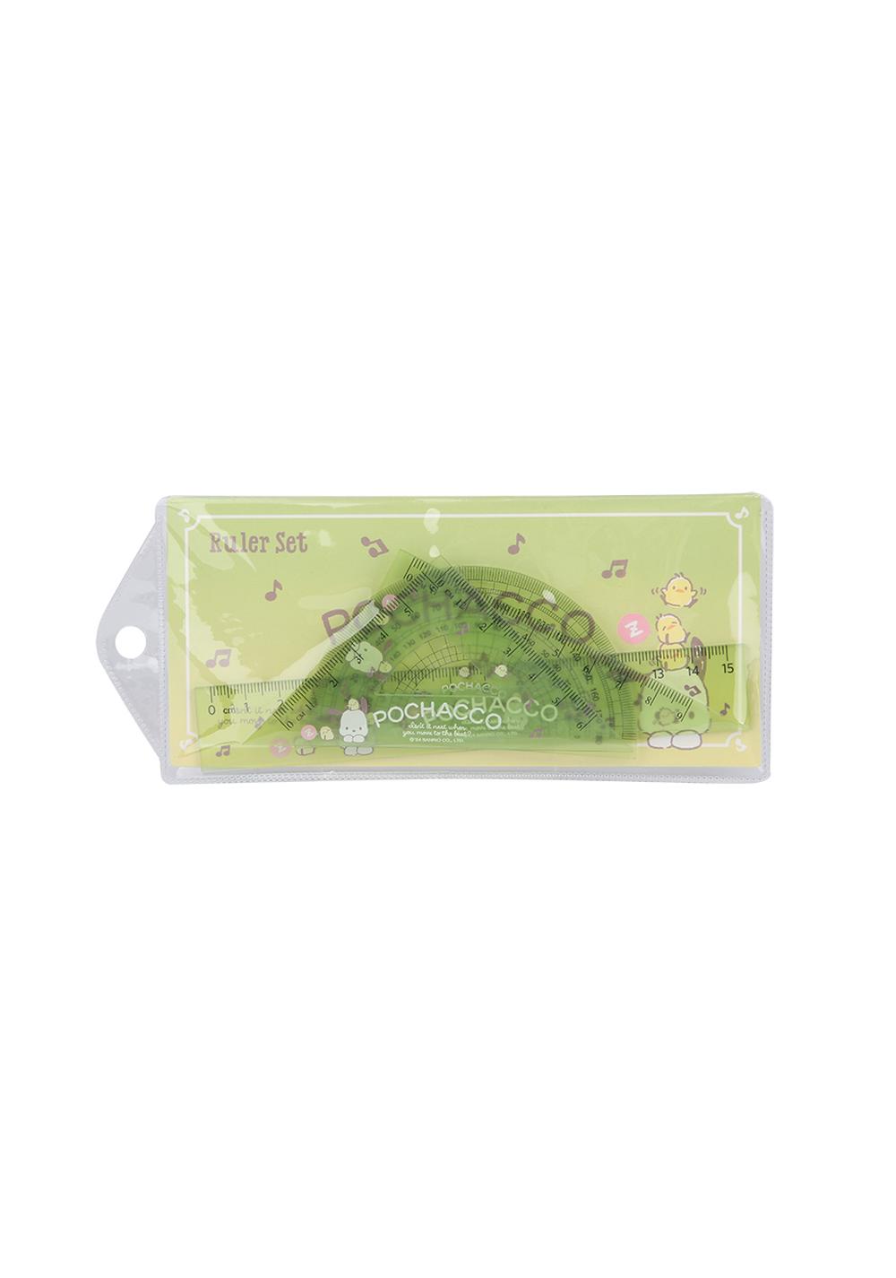 Set de Geometría Colección Pochacco Sanrio Miniso