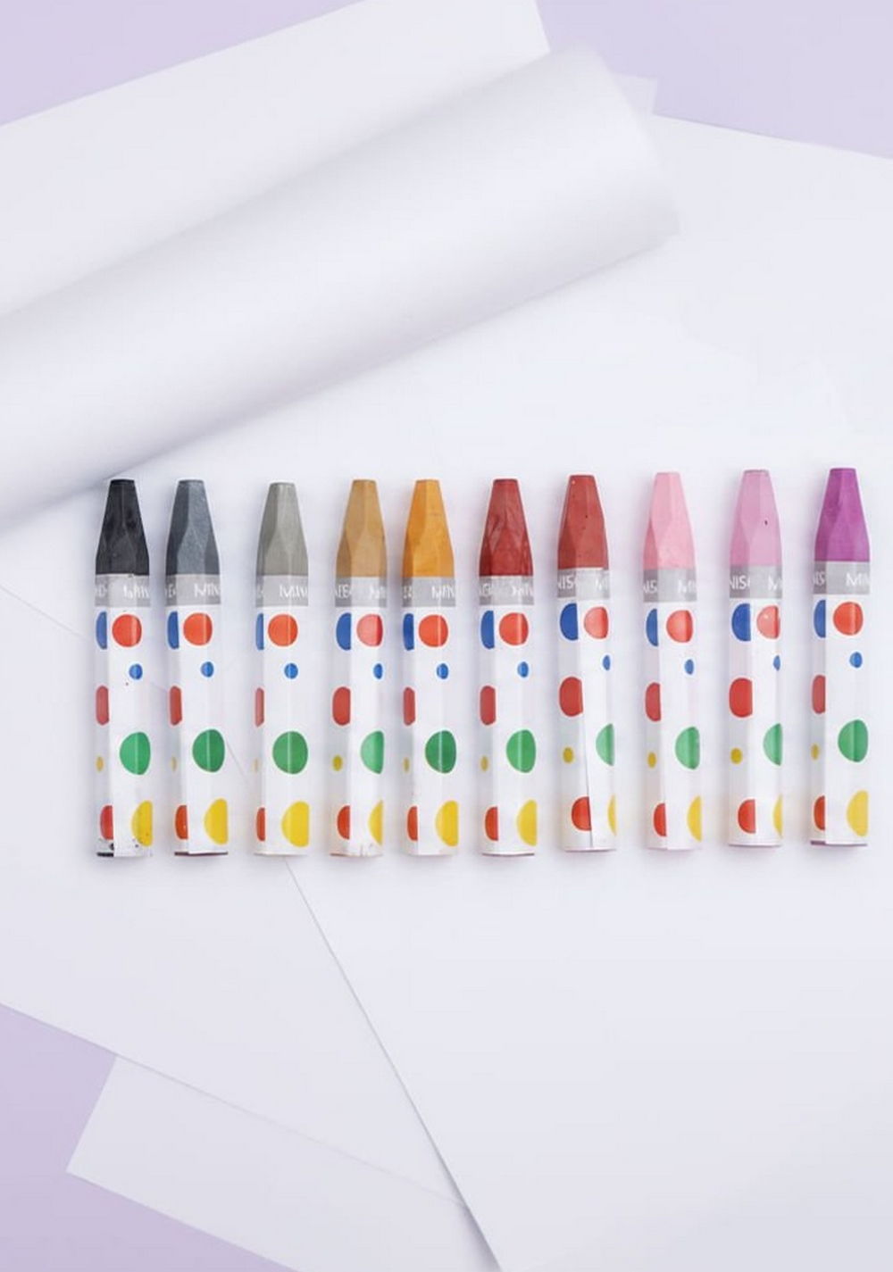Set de Lápices de Colores Pasteles al Óleo Miniso Unisex - Vista 3