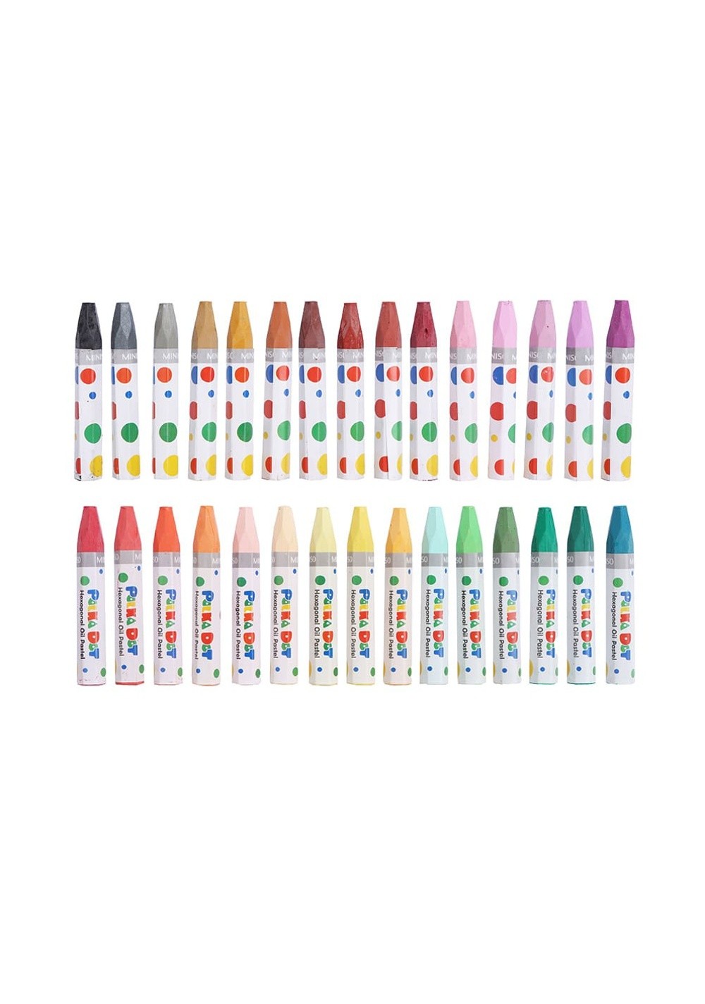 Set de Lápices de Colores Pasteles al Óleo Miniso