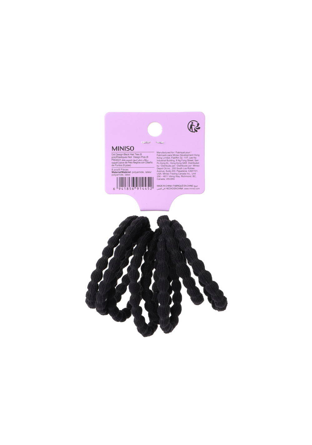Set Ligas para Cabello Miniso para Mujer - Vista 4