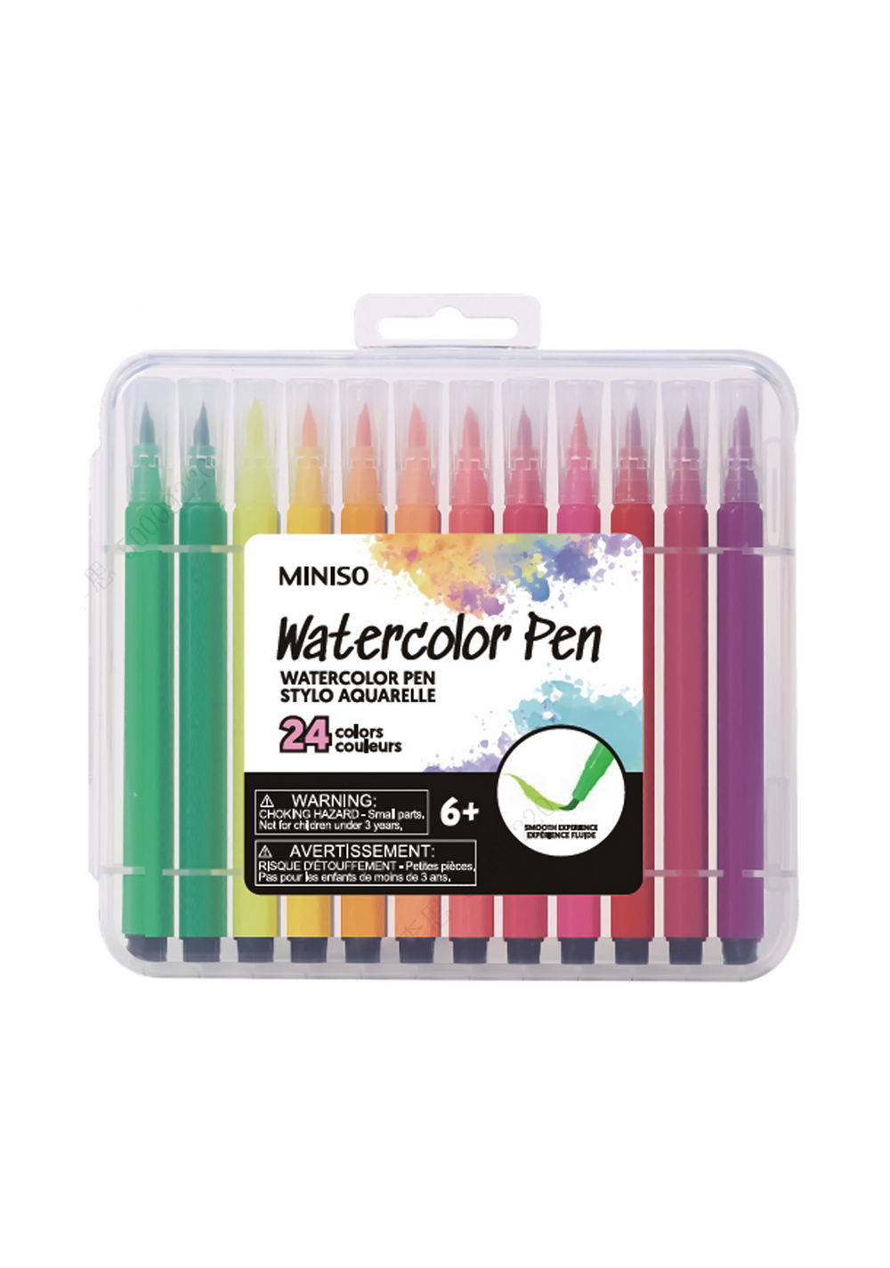 Set de Marcadores a Base de Agua (24 Piezas) Miniso