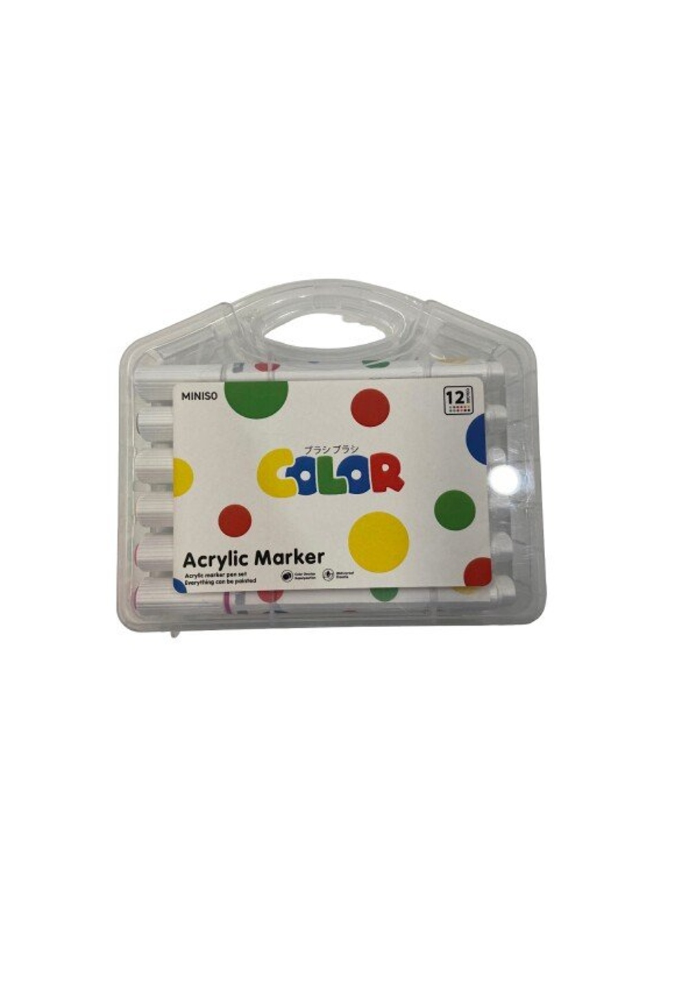 Set Marcadores Dots 12 Colores Miniso