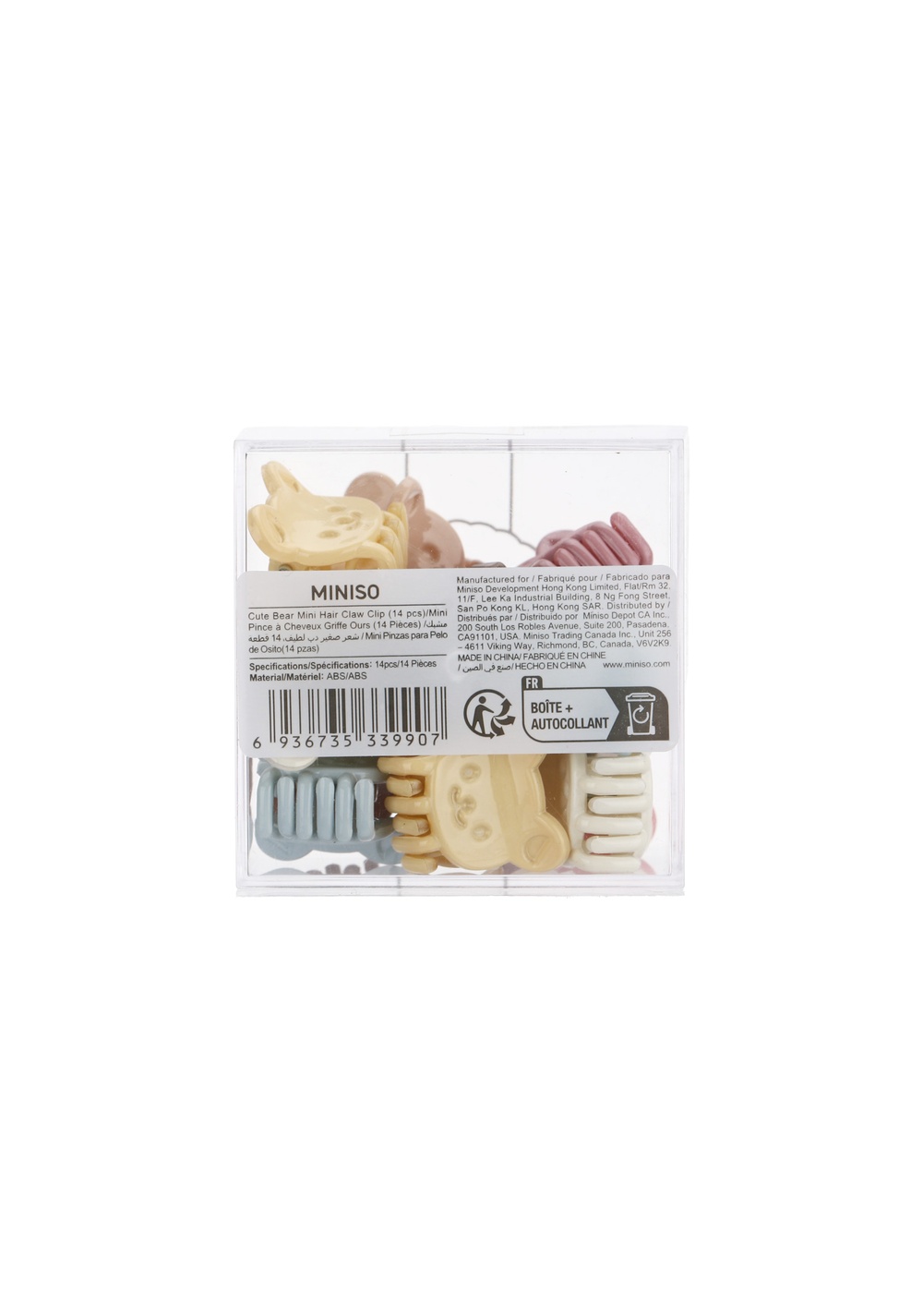 Set de Mini Gancho para el Cabello Miniso para Mujer - Vista 6