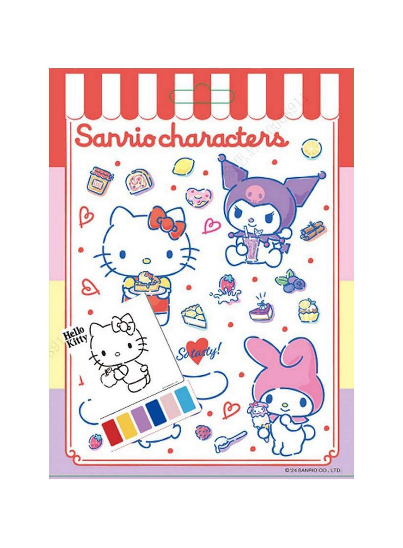 Set para Pintar con Acuarela Colección Sanrio Miniso