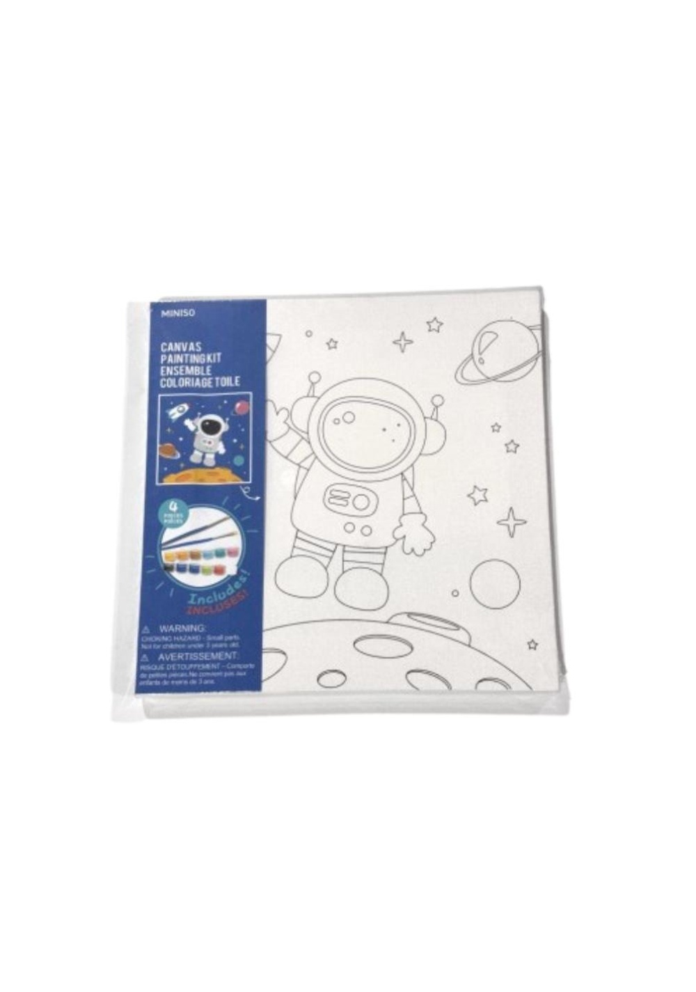 Set para Pintar Cuadro Astronauta Colección Miniso