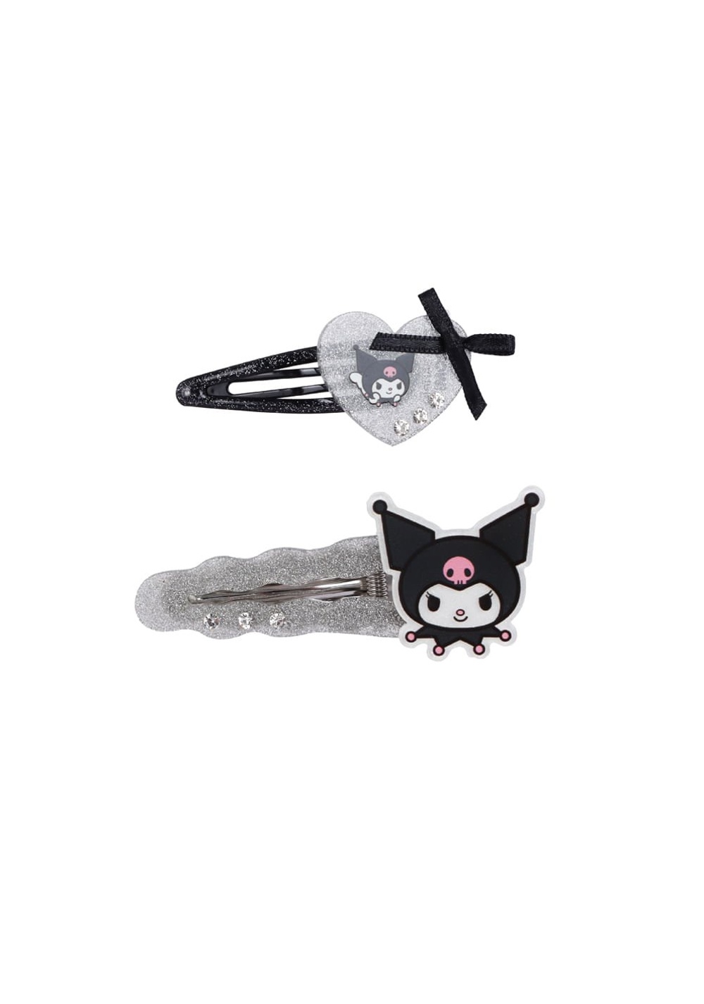 Set Pinzas para Cabello Kuromi 2 Piezas Miniso