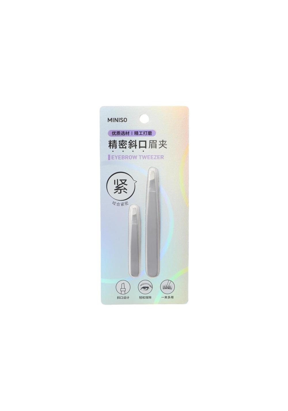 Set de Pinzas para Cejas Inclinadas Miniso