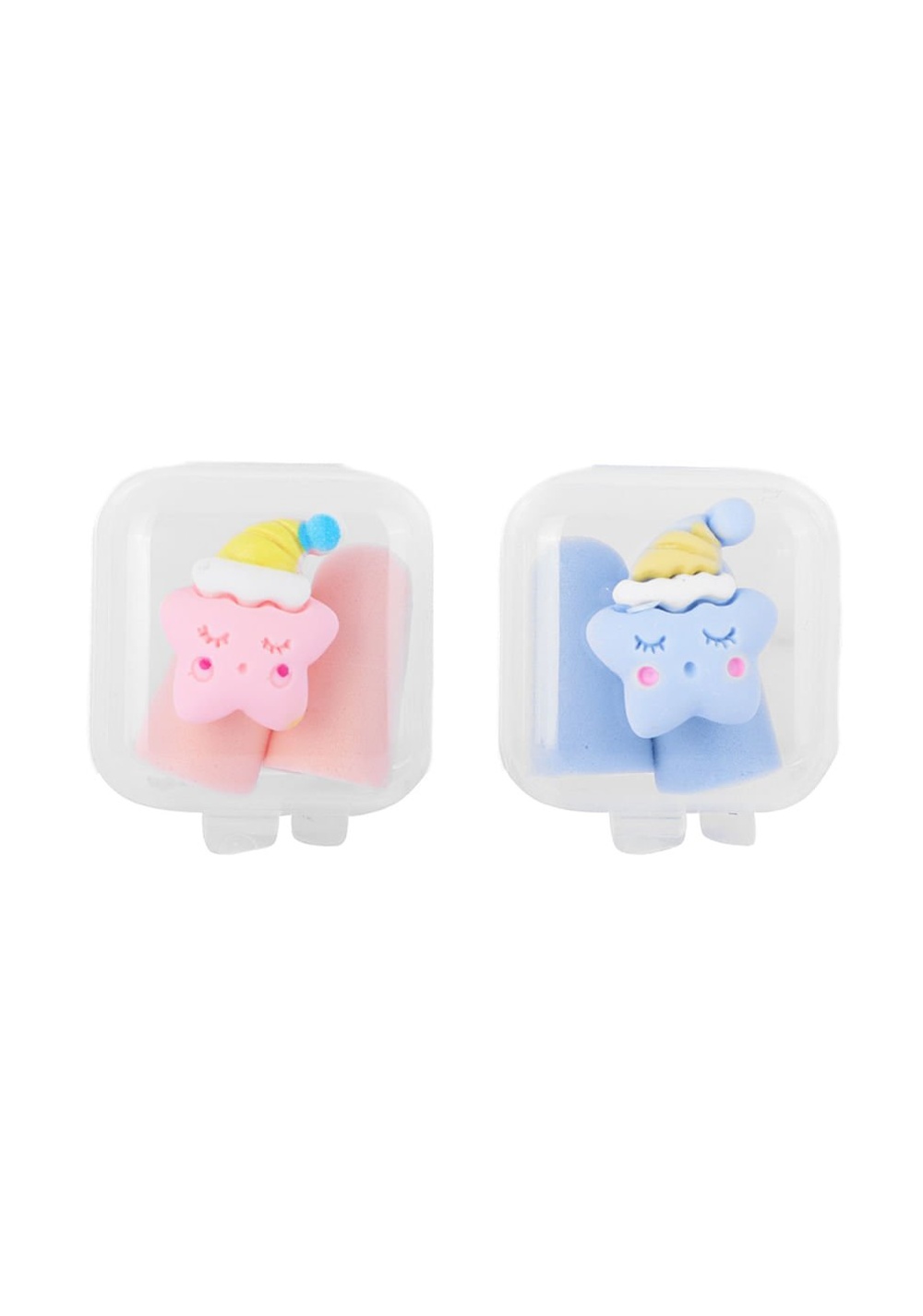 Set Tapones para Oídos Reducción de Ruido Goma 2 Pares Miniso