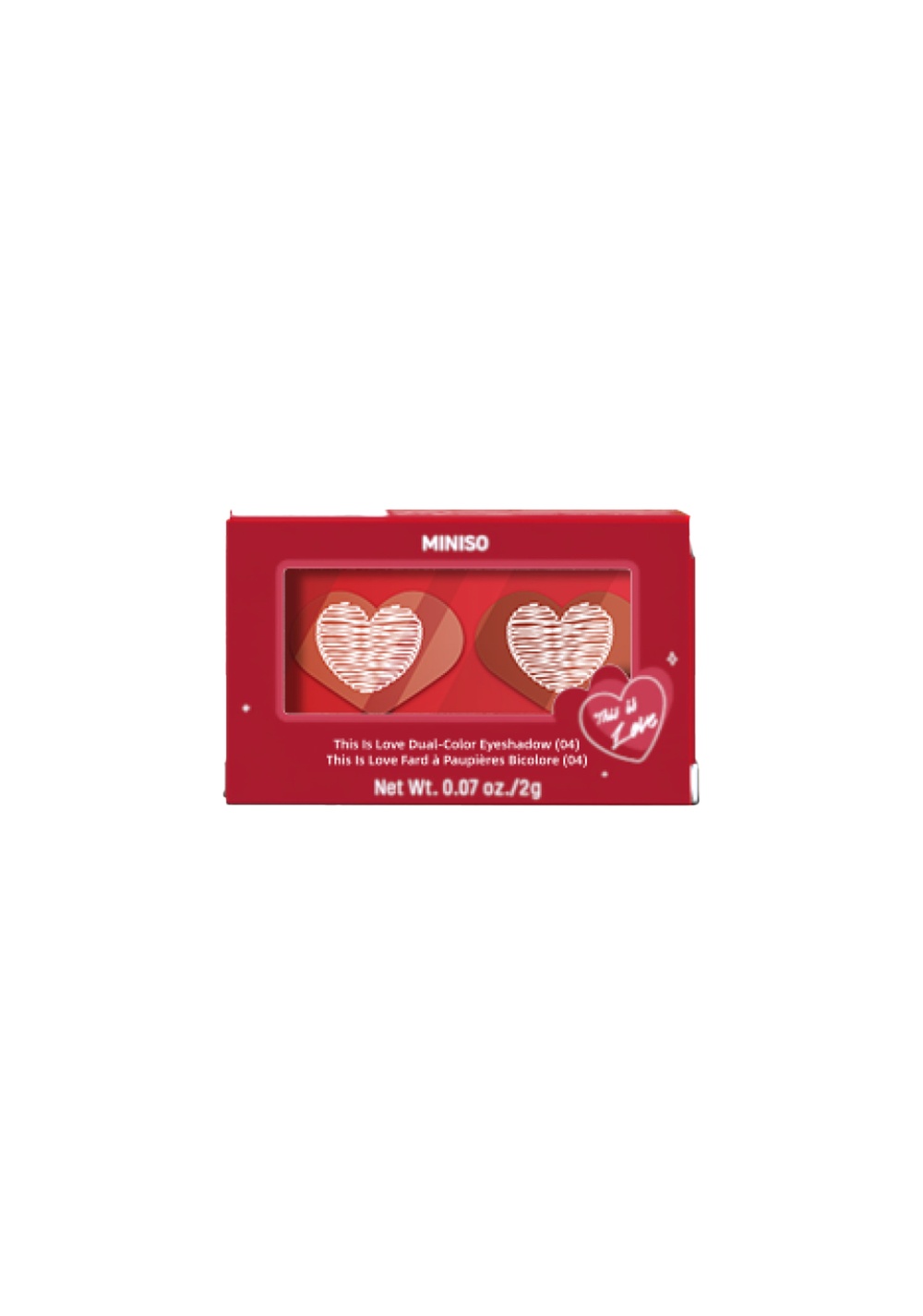 Sombra de Ojos Doble Color (04) Miniso