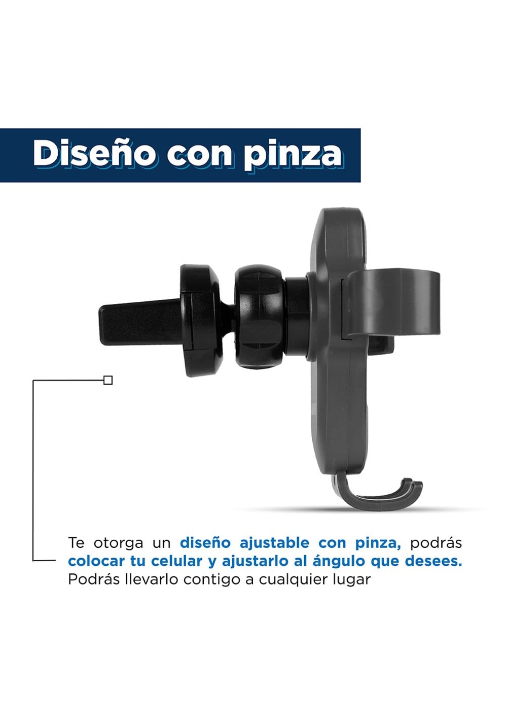 Soporte para Celular de Automoviles Gravity Sensor Miniso Unisex - Vista 4