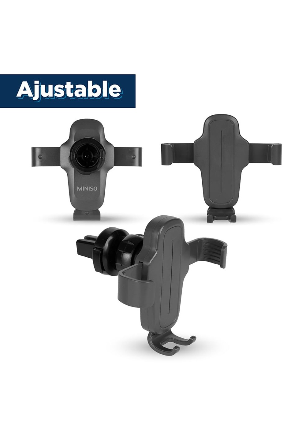 Soporte para Celular de Automoviles Gravity Sensor Miniso Unisex - Vista 5