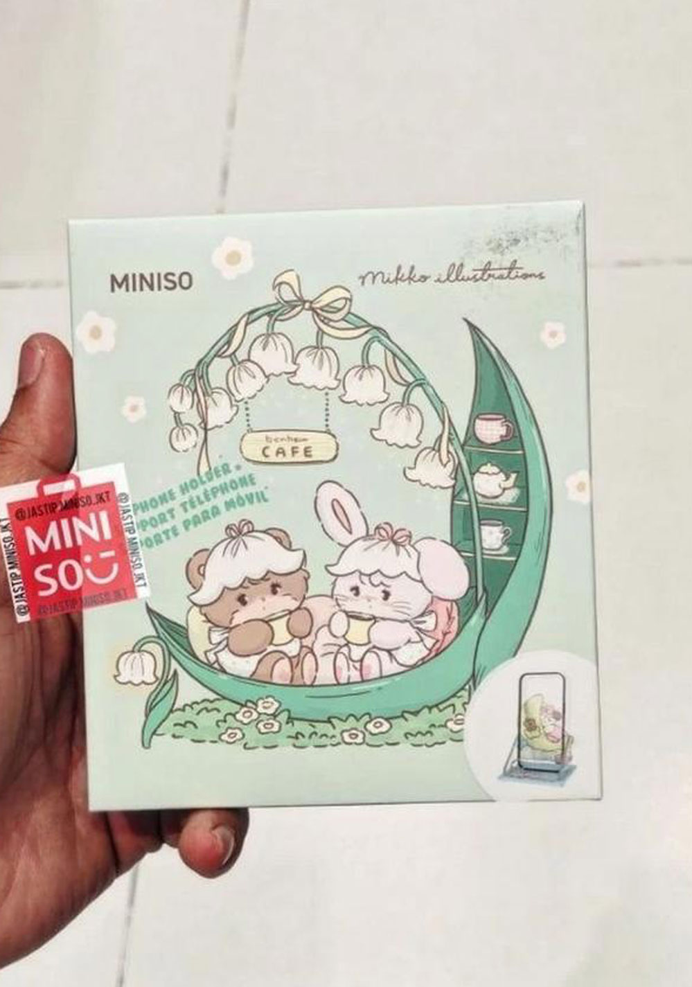 Soporte para Teléfono Móvil Acrílico Serie Mikko Miniso Unisex - Vista 3