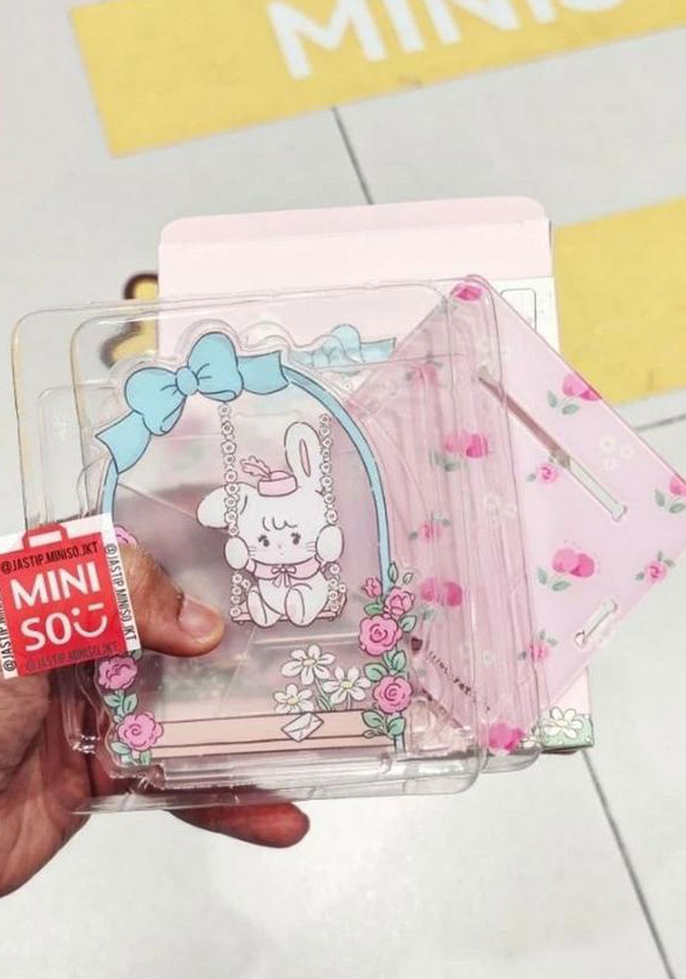 Soporte para Teléfono Móvil Acrílico Serie Mikko Miniso Unisex - Vista 4